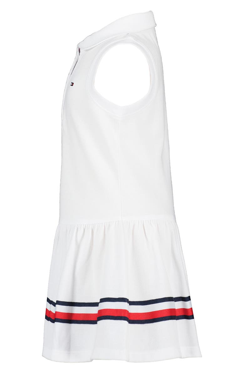 Tommy Hilfiger Sleeveless Polo Dress, Alternate, color, White