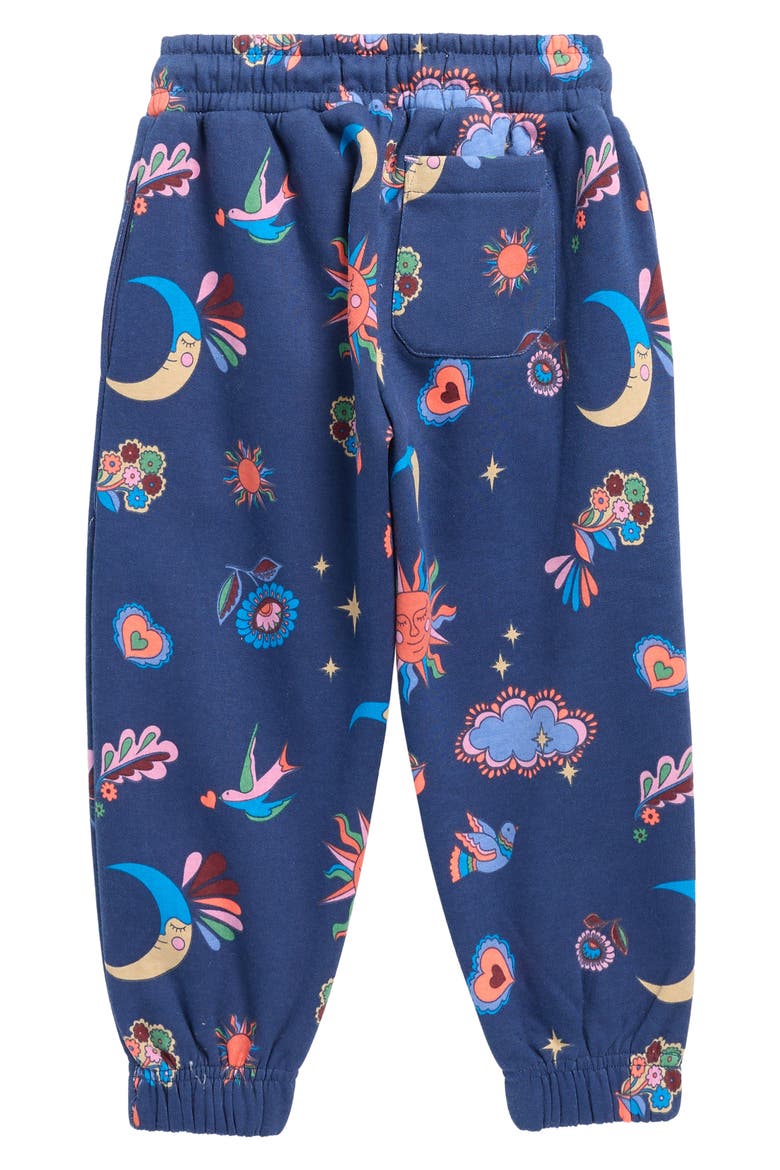 Kids' Graphic Joggers, Alternate, color, COLLEGE NAVY CELESTIAL