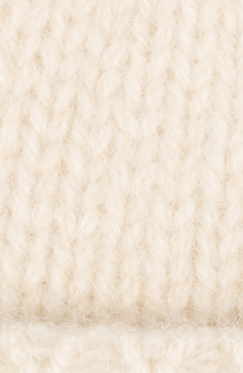 Polo Ralph Lauren Polo Player Merino Wool & Alpaca Beanie, Alternate, color, Cream