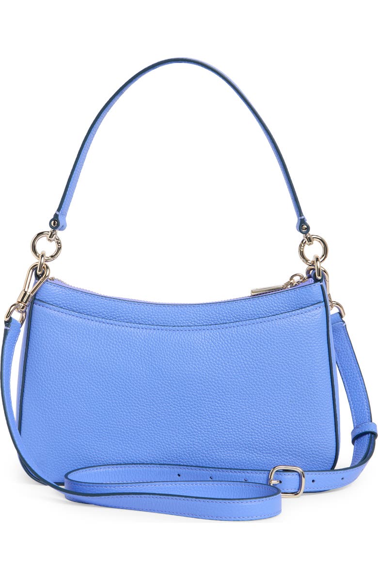 Kate Spade New York hudson pebbled leather medium shoulder bag, Alternate, color, Dark Periwinkle