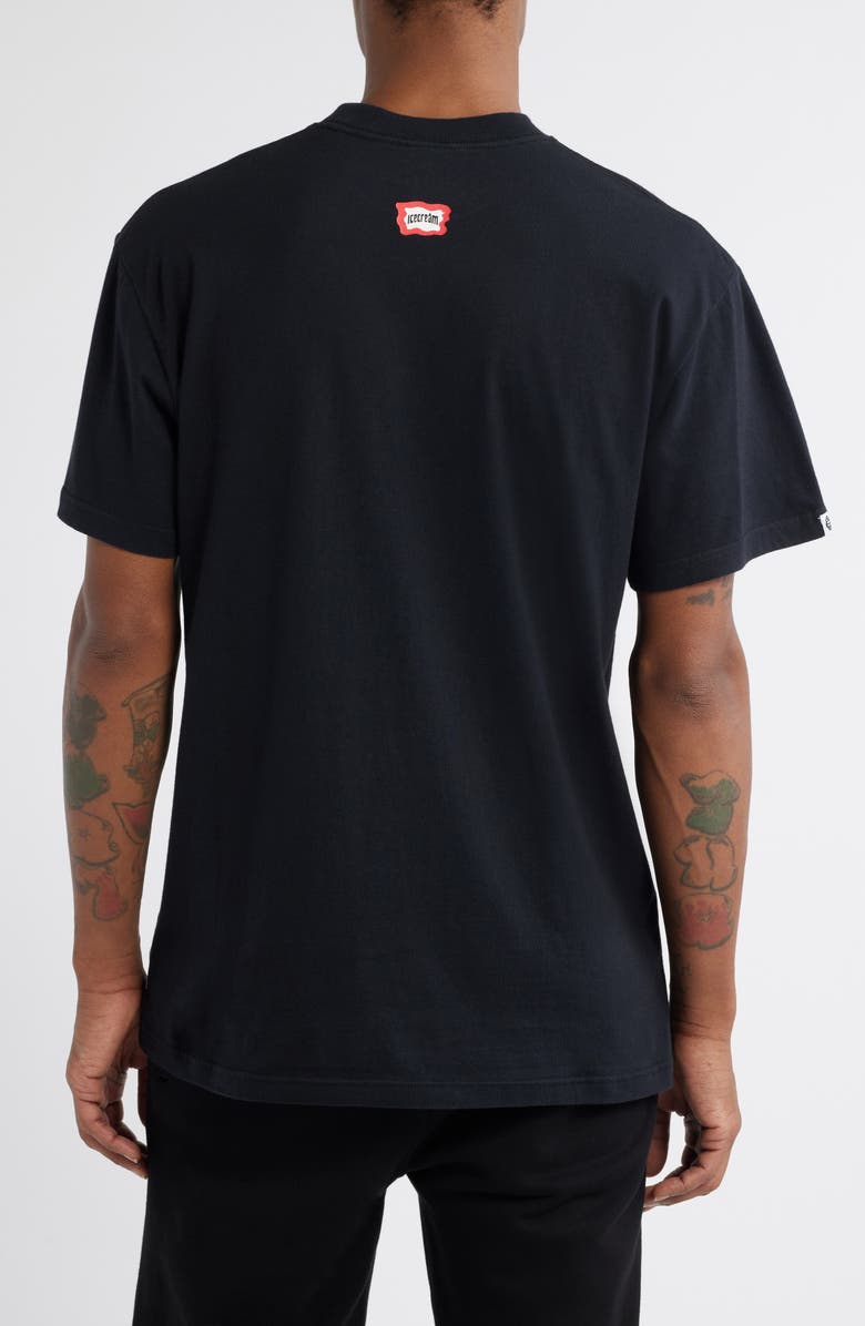 ICECREAM Oversize Chrome Graphic T-Shirt, Alternate, color, 