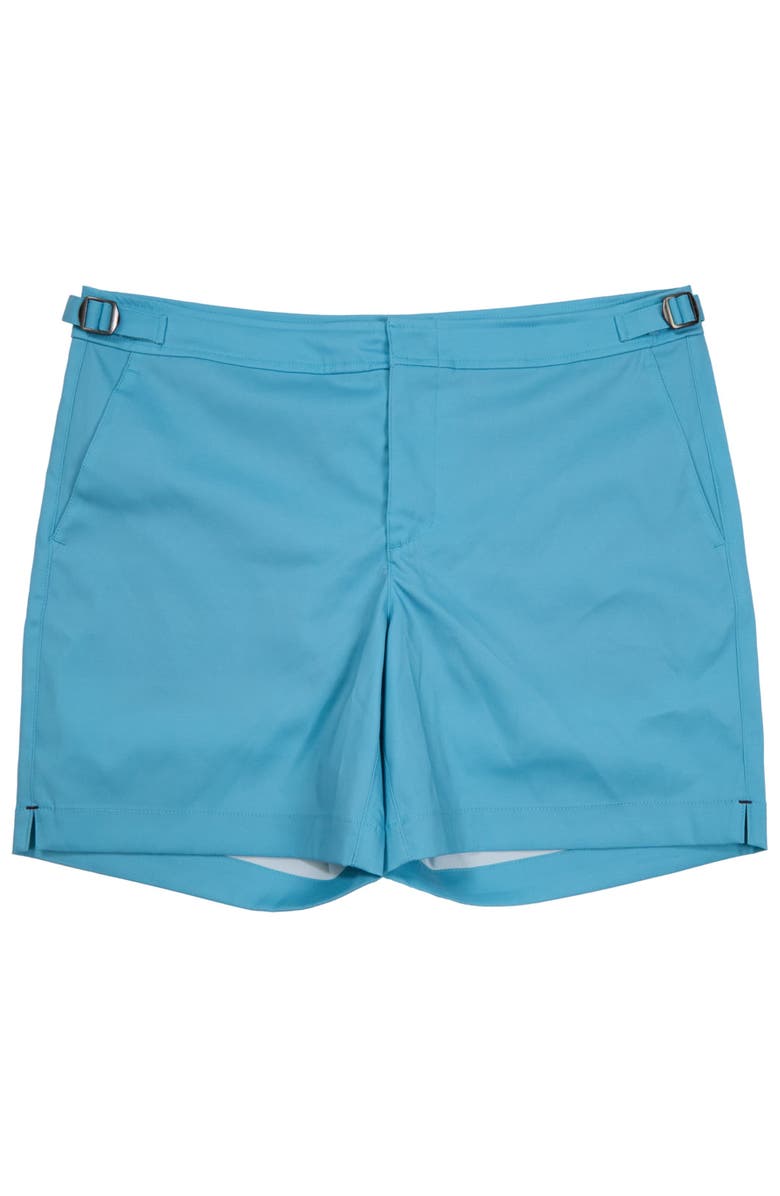 Lords of Harlech Oxford Mens Swim Tailored Short, Alternate, color, Oxford Teal