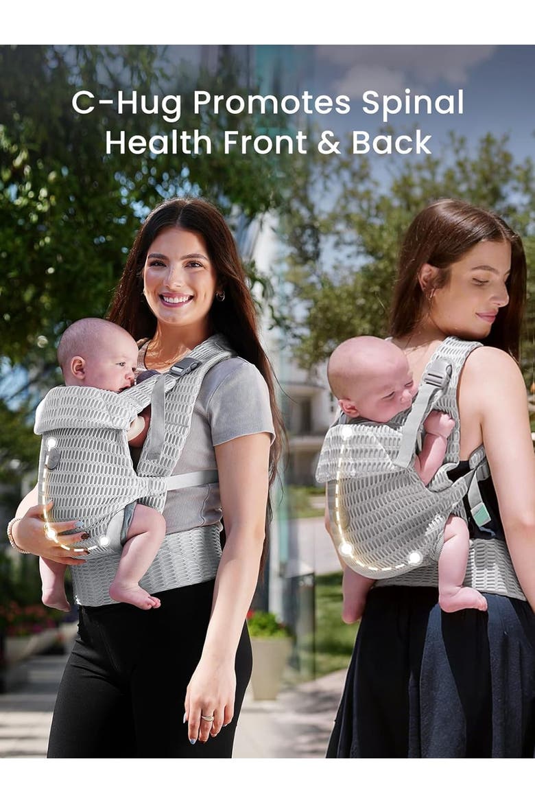 Baby Carrier Newborn to Toddler, Alternate, color, Gray