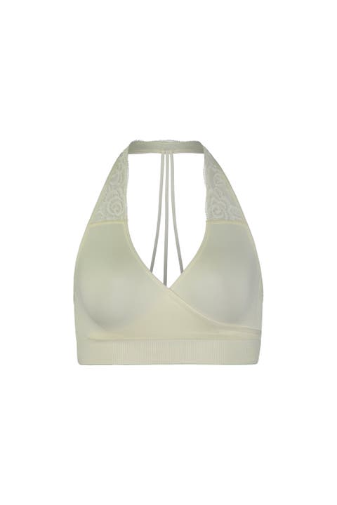 Hug Lace Halter B-Tween T-Strap Sports Bralette