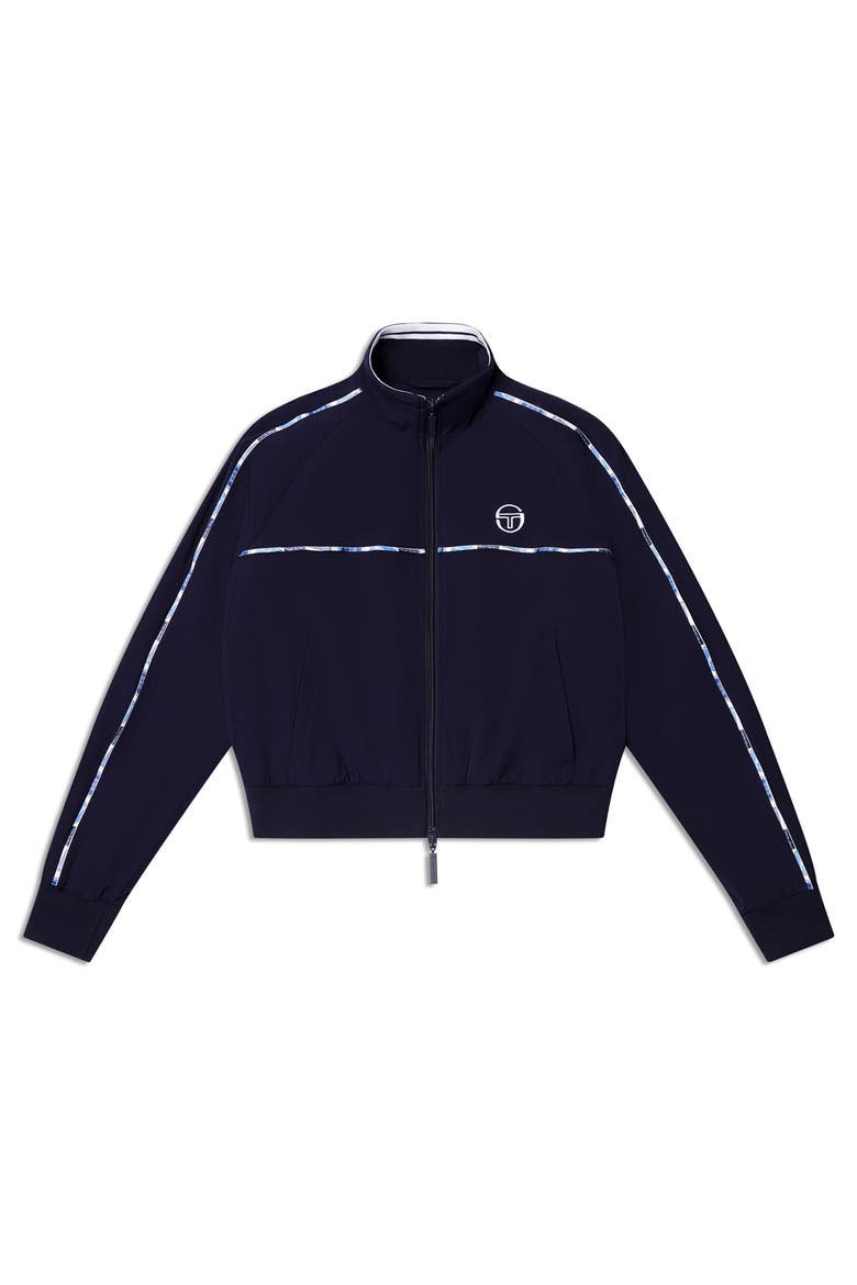 Women's Lioni Track Jacket, Alternate, color, MARITIME BLUE