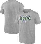 Fanatics MTO Label Men's Heather Gray Seattle Seahawks Swagger T-Shirt