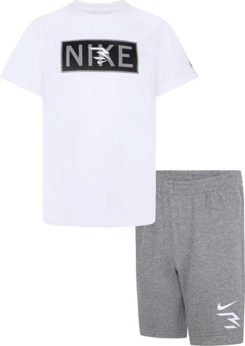 Kids' Plate Logo Graphic T-Shirt & Shorts Set