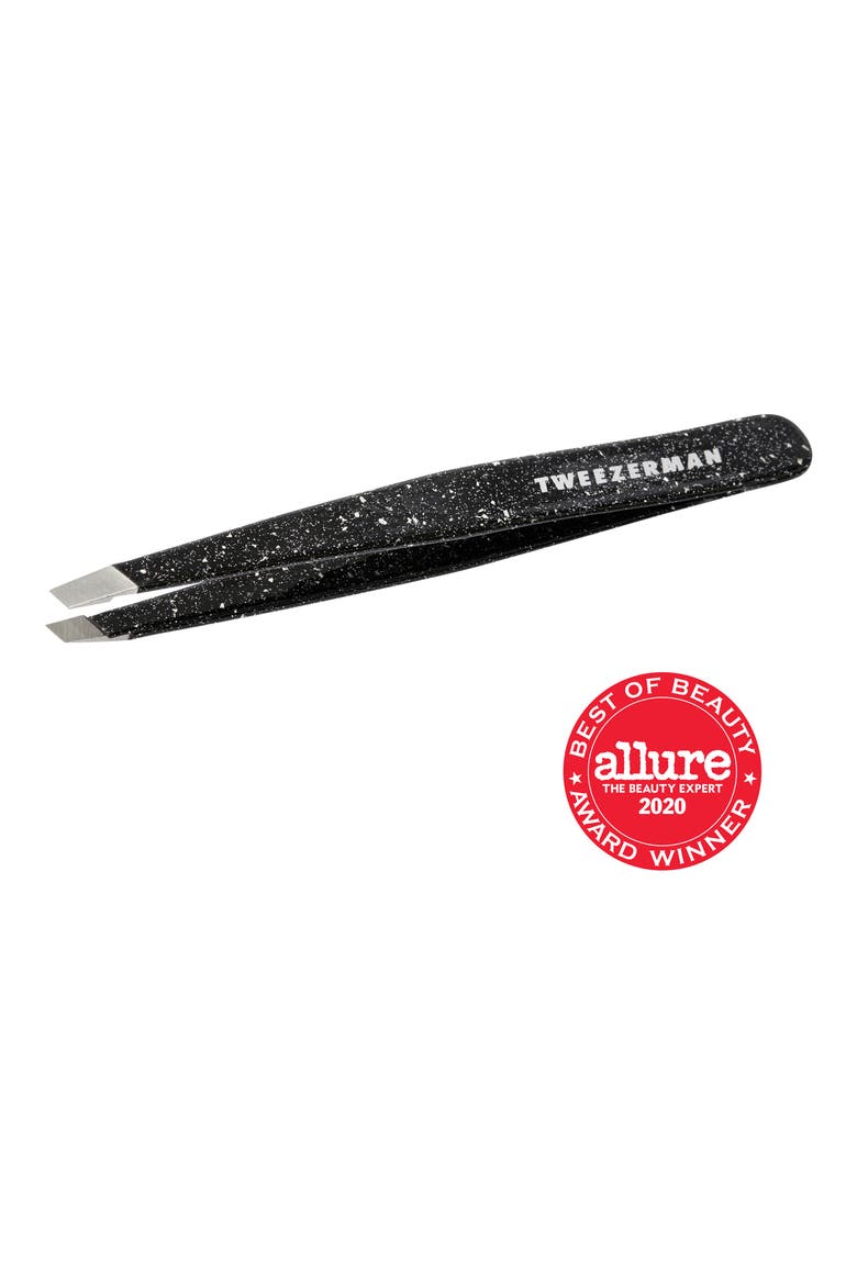 Dusted Onyx Slant Tweezer, Alternate, color, ONYX