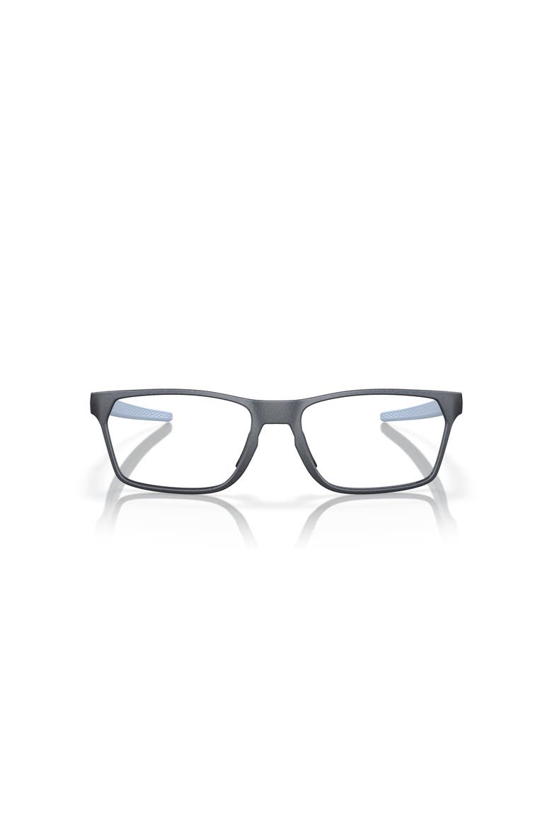 55mm Rectangle optical glasses, Alternate, color, Black/ Light Blue