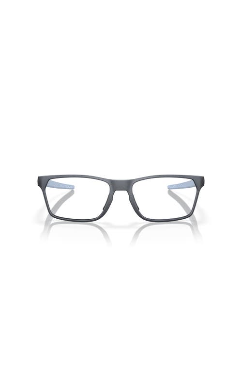 Oakley 57mm Rectangle Optical Glasses In Black