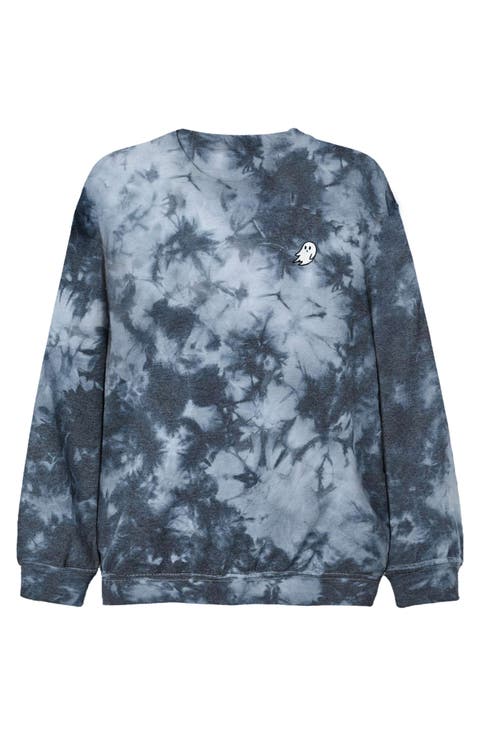 Ghost Tie Dye Sweatshirt