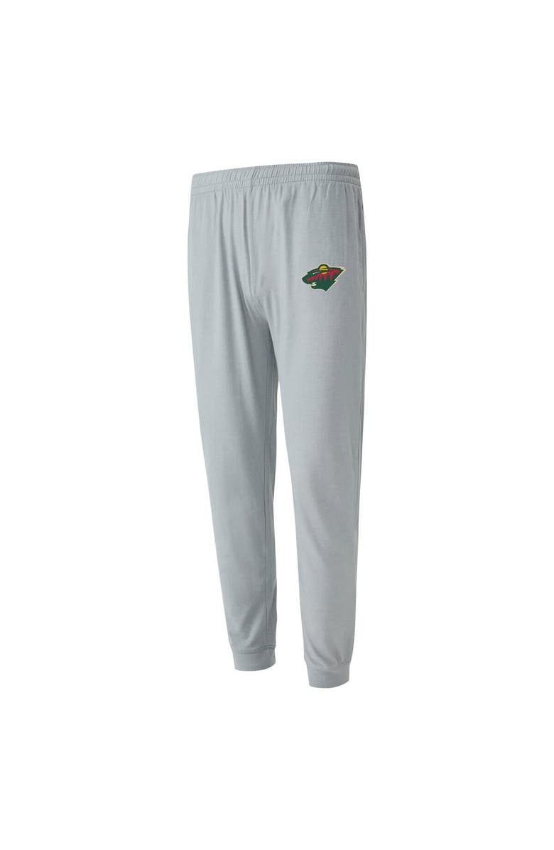 CONCEPTS SPORT Men's Concepts Sport Gray/Green Minnesota Wild Meter Pullover Hoodie & Jogger Pants Set, Alternate, color, 