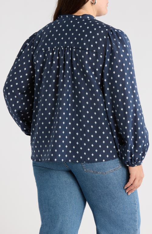 Caslonr Caslon(r) Embroidered Inset Top