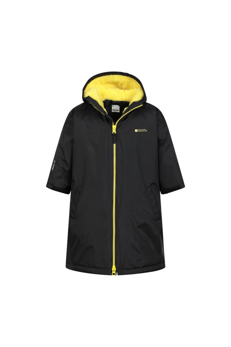 Childrens/Kids Tidal Waterproof Robe, Alternate, color, Jet Black
