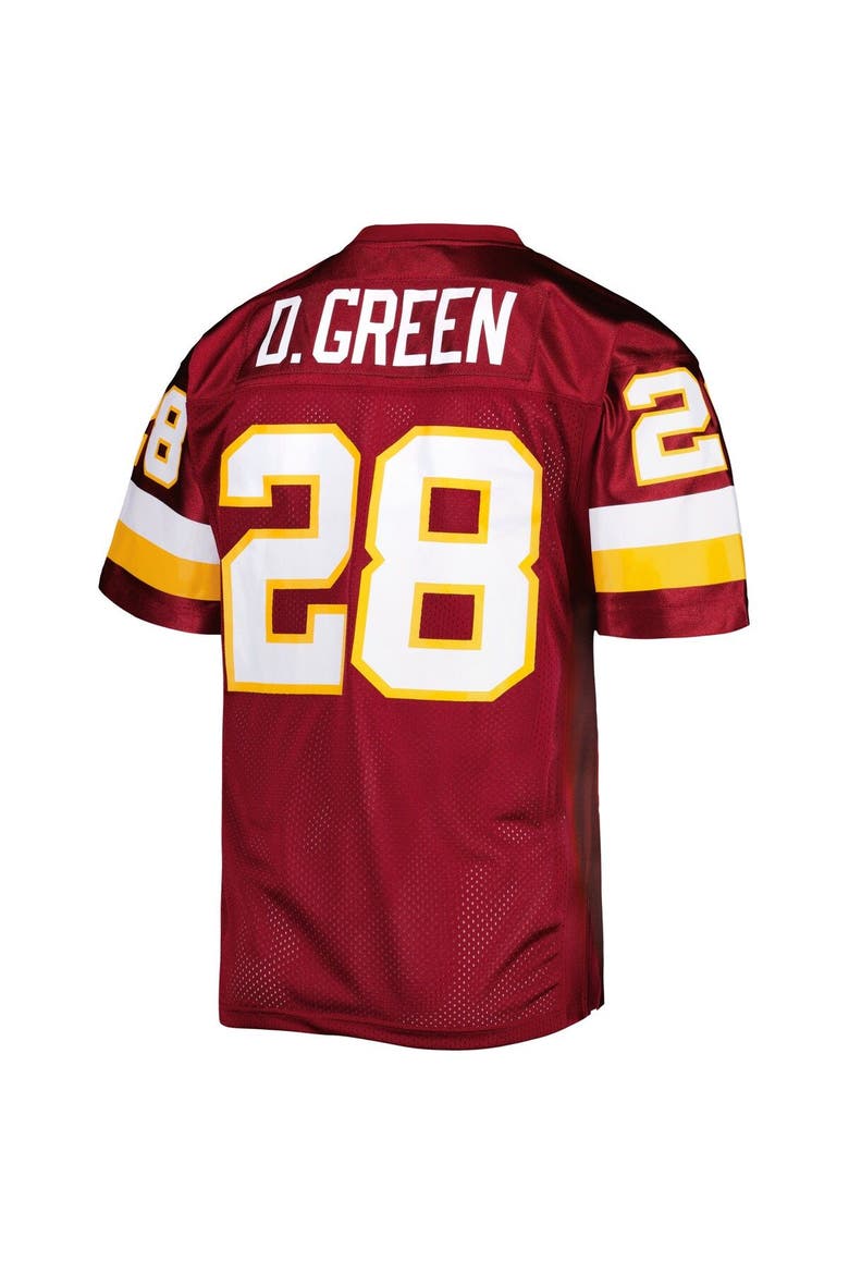 Men's Mitchell & Ness Darrell Green Burgundy Washington Football Team 1997 Authentic Throwback Retired Player Jersey, Alternate, color, Burgundy