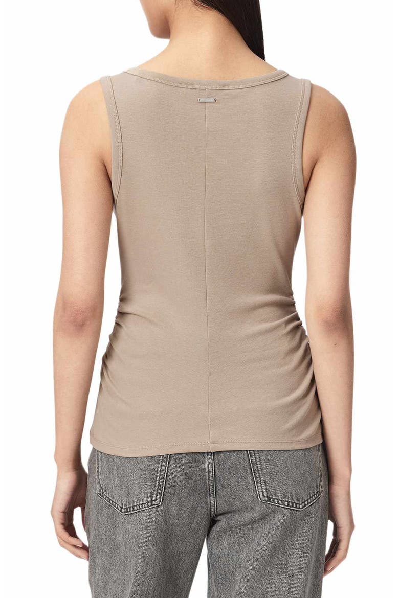 Katarina Stretch Cotton Tank, Alternate, color, SHALE GREY