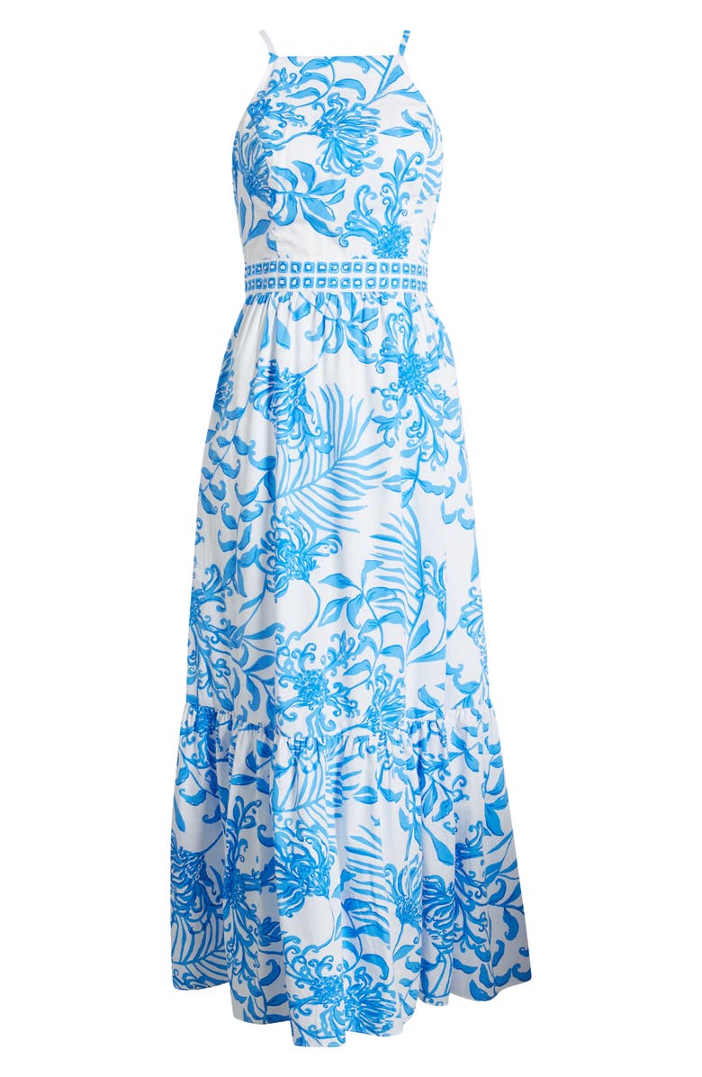 Lilly Pulitzer<sup>®</sup> Charlese Maxi Tie Back Sundress, Alternate, color,