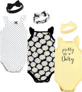 Hudson Baby Sleeveless Bodysuit and Headband Set