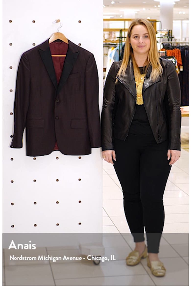 Stretch Wool Classic Fit Five-Pocket Trousers video