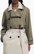 Desigual Colorblock Two-Piece Trench Coat