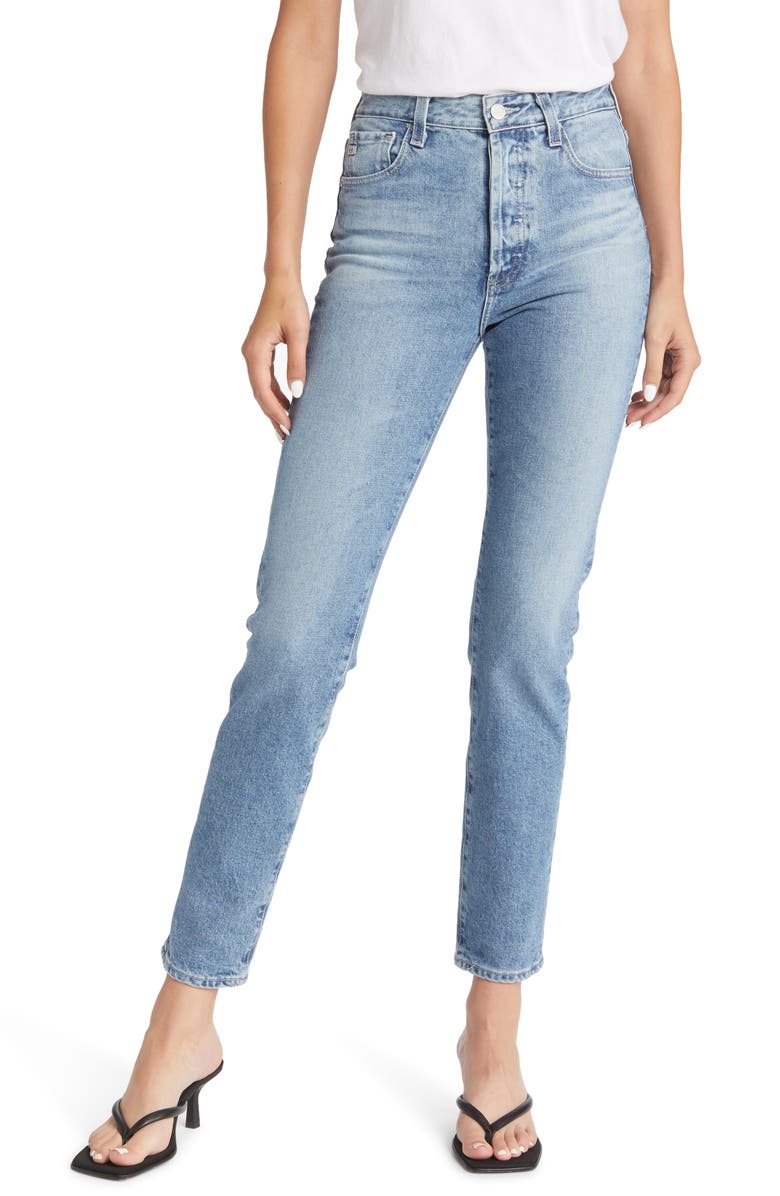 AG Alexxis High Waist Slim Fit Jeans, Main, color, Sundance