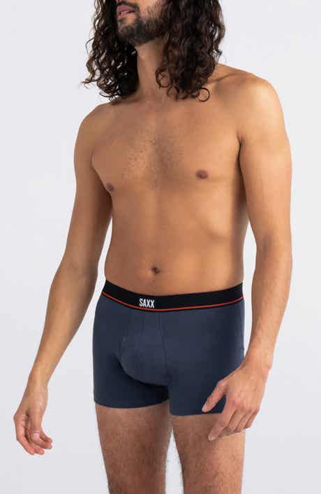 Relaxed Fit Cotton Stretch Trunks