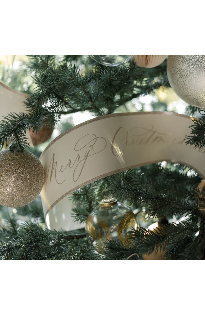 CG Hunter 3' Paper Garland, Alternate, color, Crème