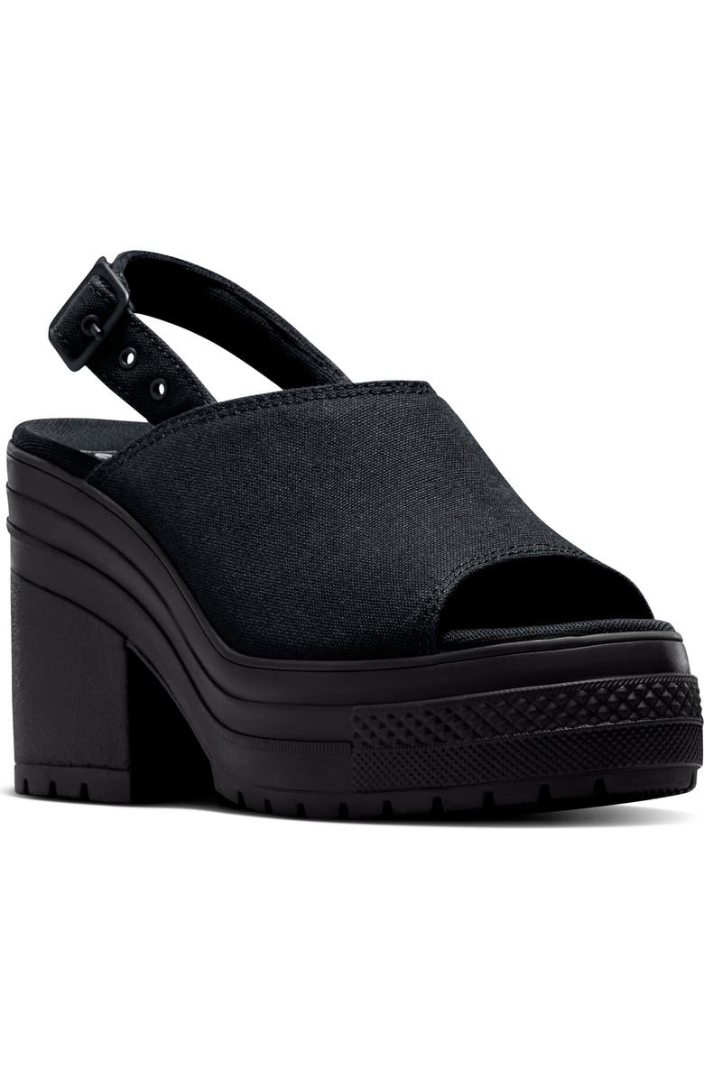 Converse Gender Inclusive Chuck 70 De Luxe Heel Slingback Sandal, Main, color,
