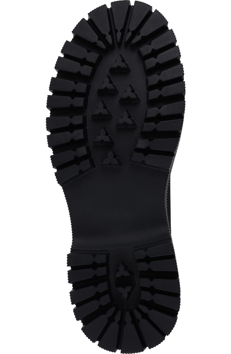 GOOD CHOICE NEW YORK Vince Faux Shearling Lug Sole Platform Loafer, Alternate, color, Black