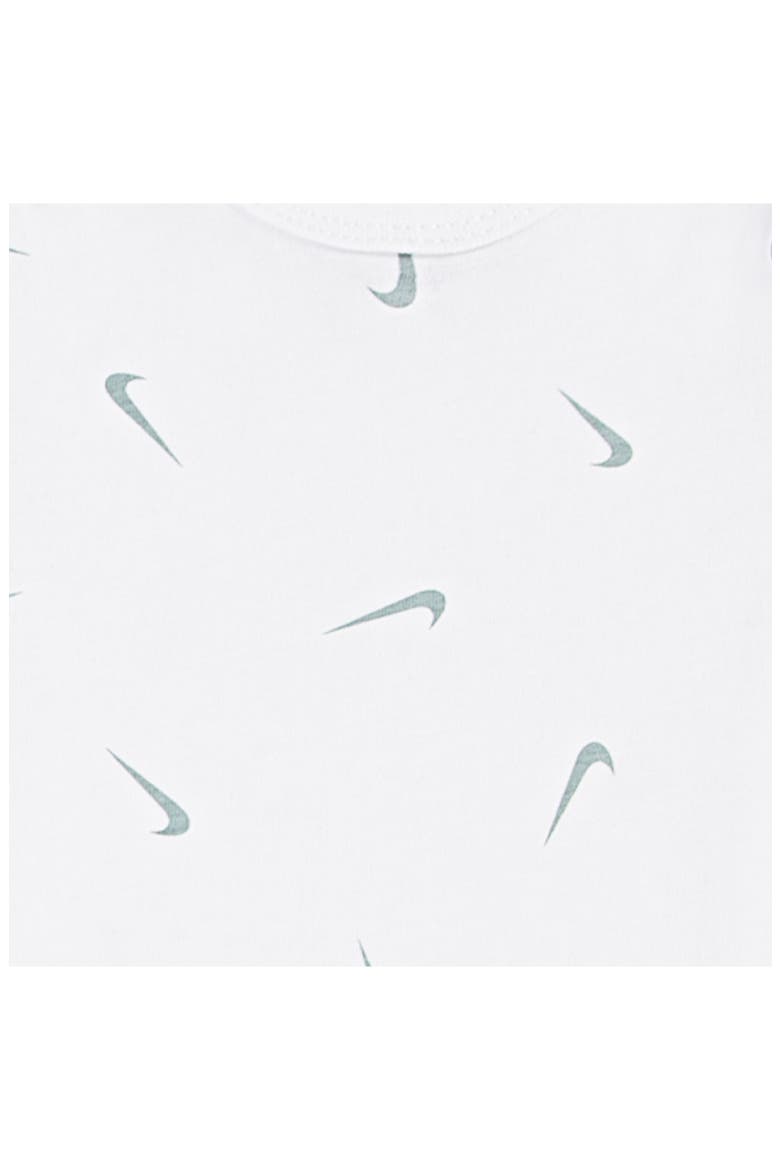 Kids' Stripe & Swooshfetti 3-Piece Set, Alternate, color, MICA GREEN HEATHER