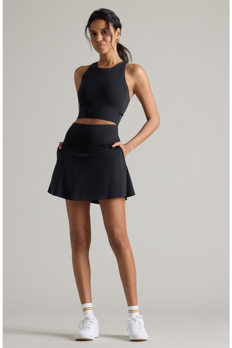 Course to Court 16-Inch Sport Skort, Alternate, color, BLACK