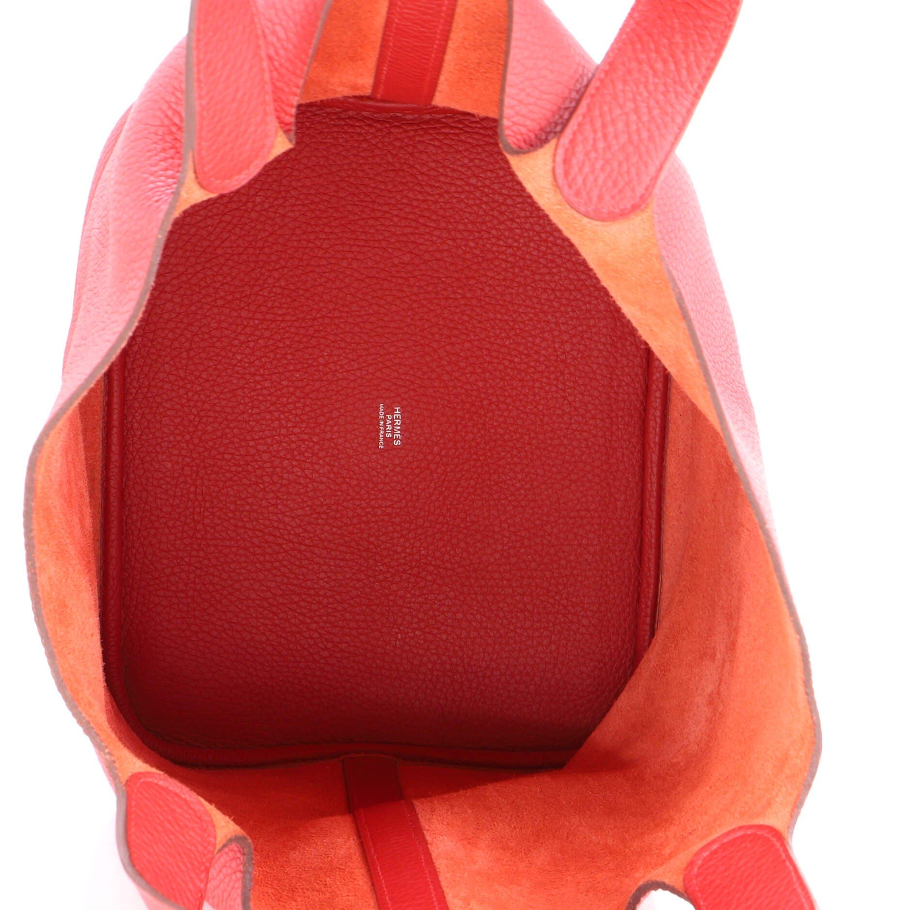 Picotin Lock Bag Clemence GM, Alternate, color, Red