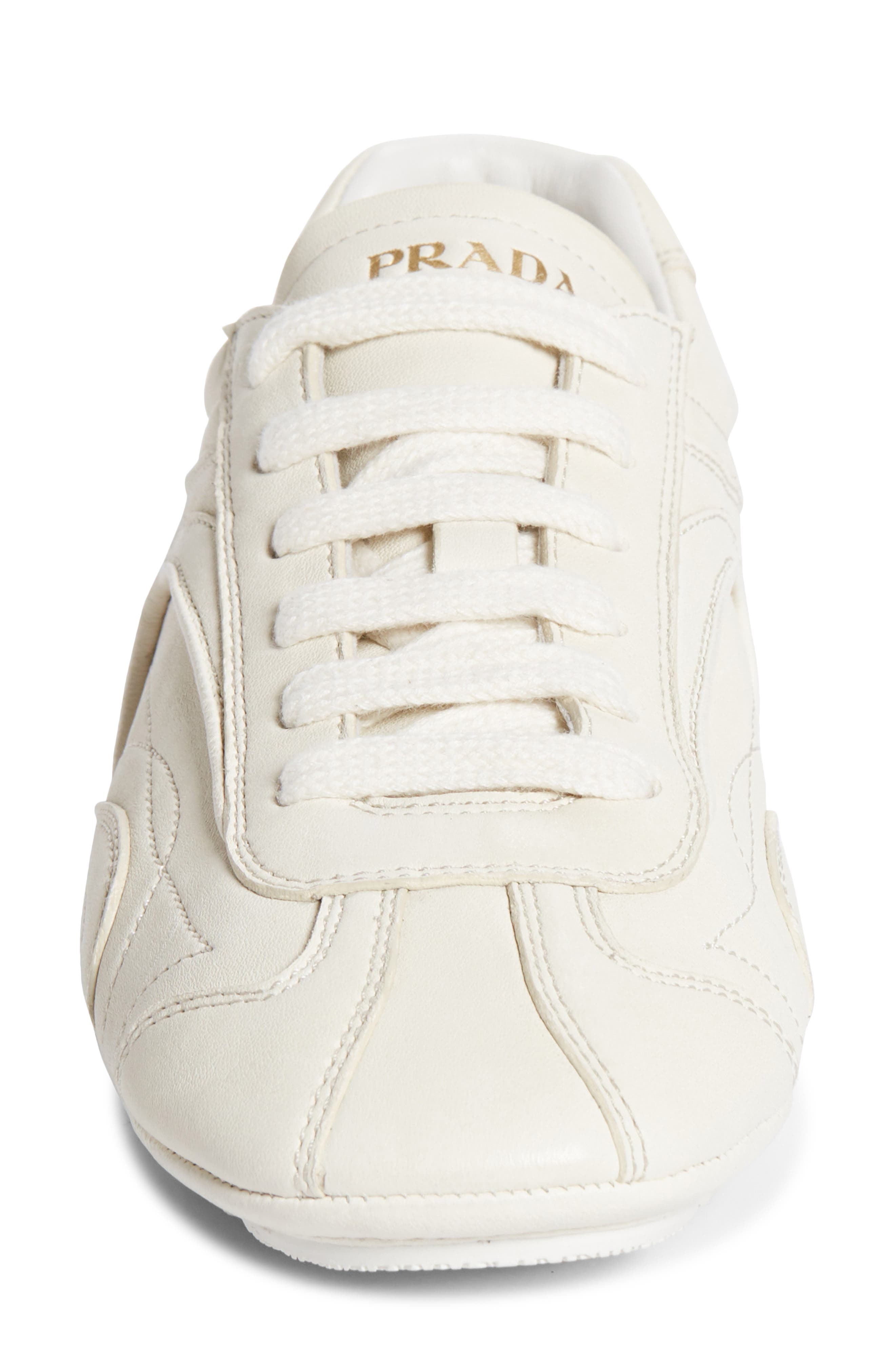 Prada Montecarlo Re-Edition 2005 Sneaker, Alternate, color, Talco