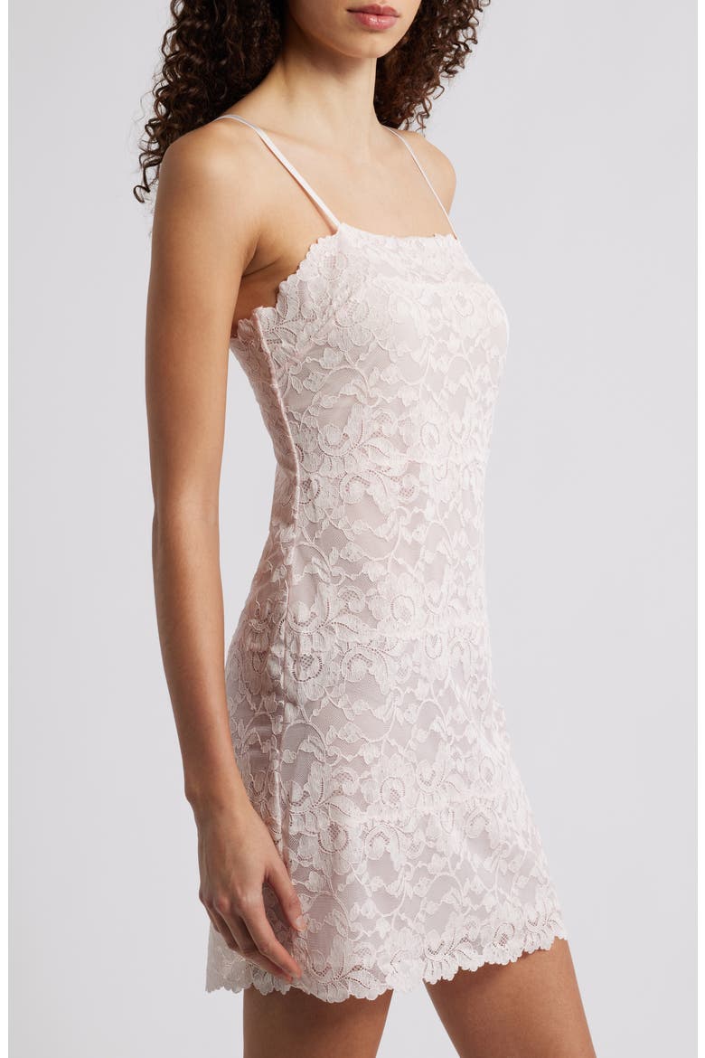 Peony Lace Chemise, Alternate, color, PINK