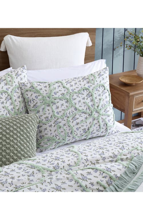 Peri Home Blueberry Chenille Comforter & Shams Set In Blue