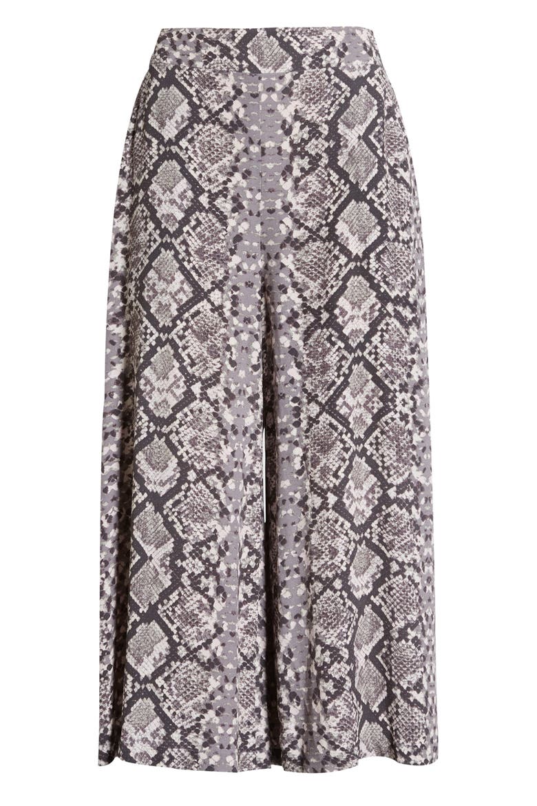 Easy Crop Pants, Alternate, color, GREY MARBLE SNAKESKIN