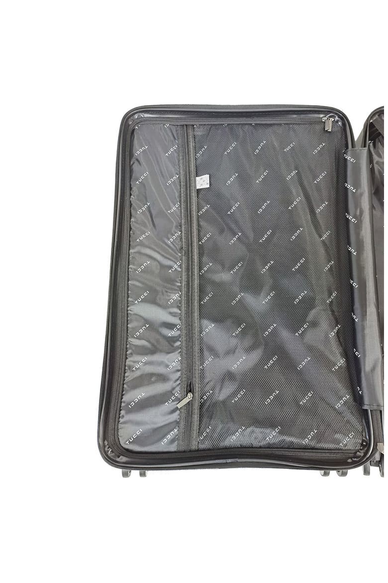 Storto Hardshell 3-Piece Spinner Luggage Set, Alternate, color, BLACK