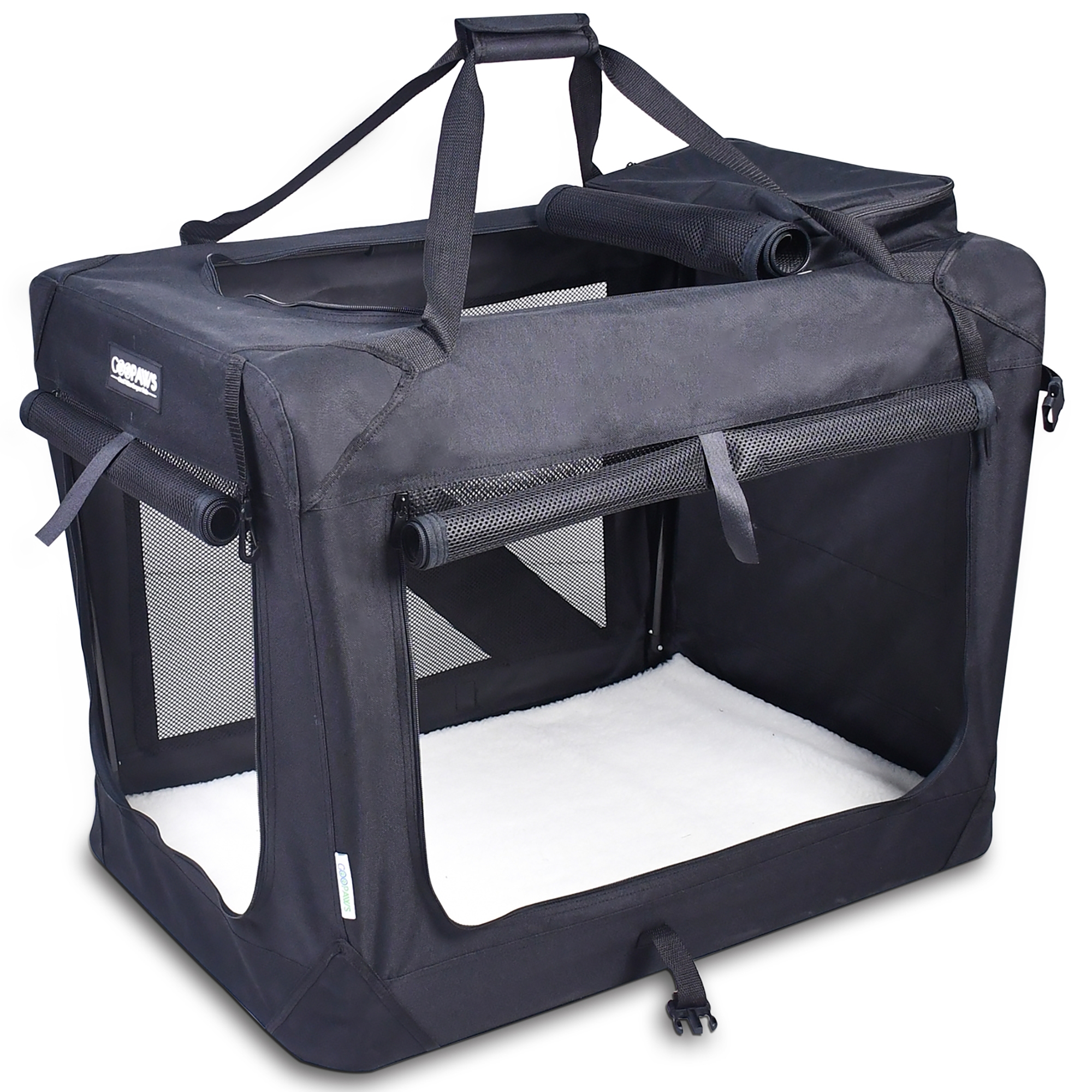 JESPET Soft Pet Crate 36", 70Lb Capacity
