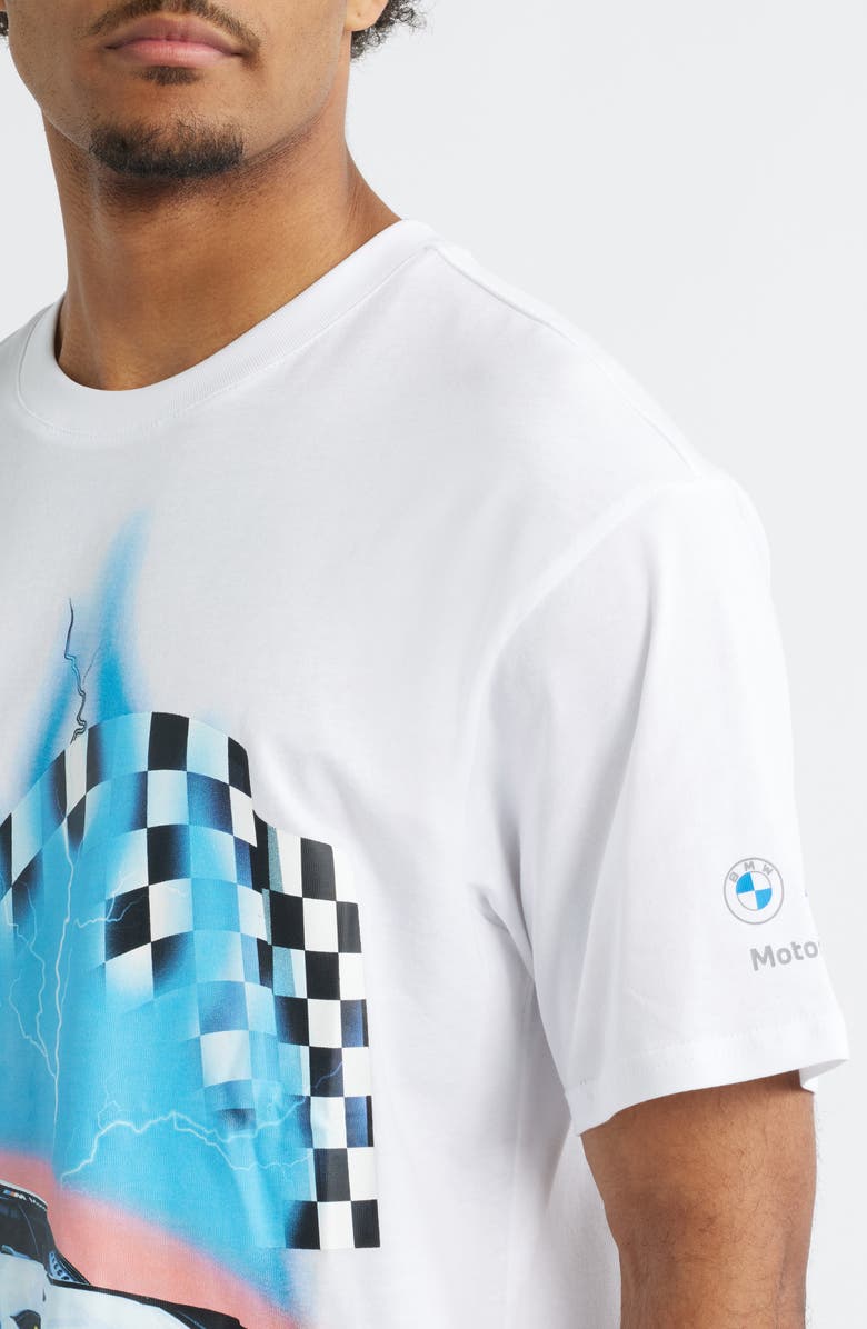 PUMA x BMW M Motorsport Vintage Graphic T-Shirt, Alternate, color, Puma White