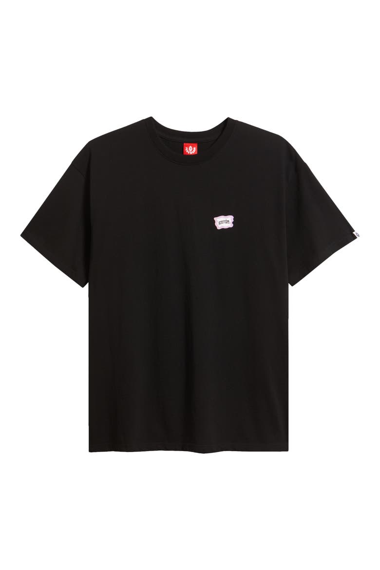 Miami Graphic T-Shirt, Alternate, color, BLACK