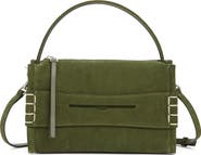 JW Anderson Small Loafer Suede Crossbody Bag