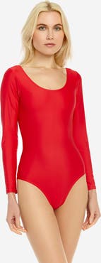 Leveret Women's Long Sleeve Leotard