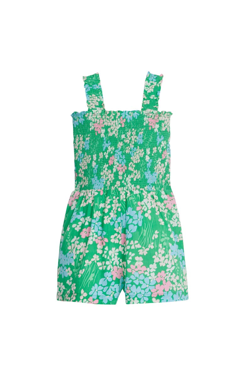Little English Kids' Vivi Romper, Main, color, Palmetto Floral