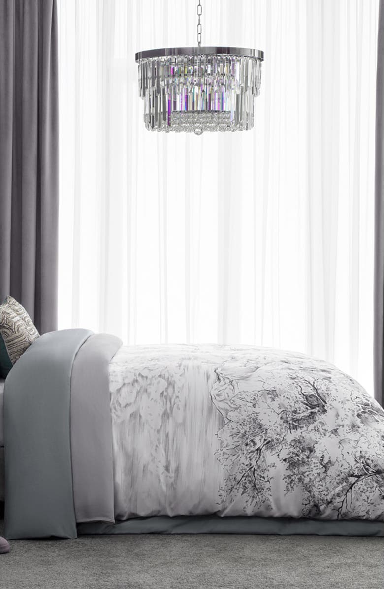 Togas Goranna fitted sheet, Alternate, color, Grey