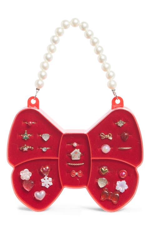 20-Piece Assorted Christmas Ring Set