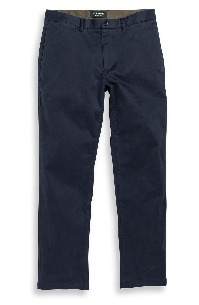 Rodd & Gunn West Cape Regular Stretch Flat Front Pants, Alternate, color, Denim