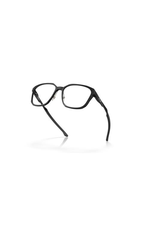 Oakley 57mm Square Optical Glasses In Black