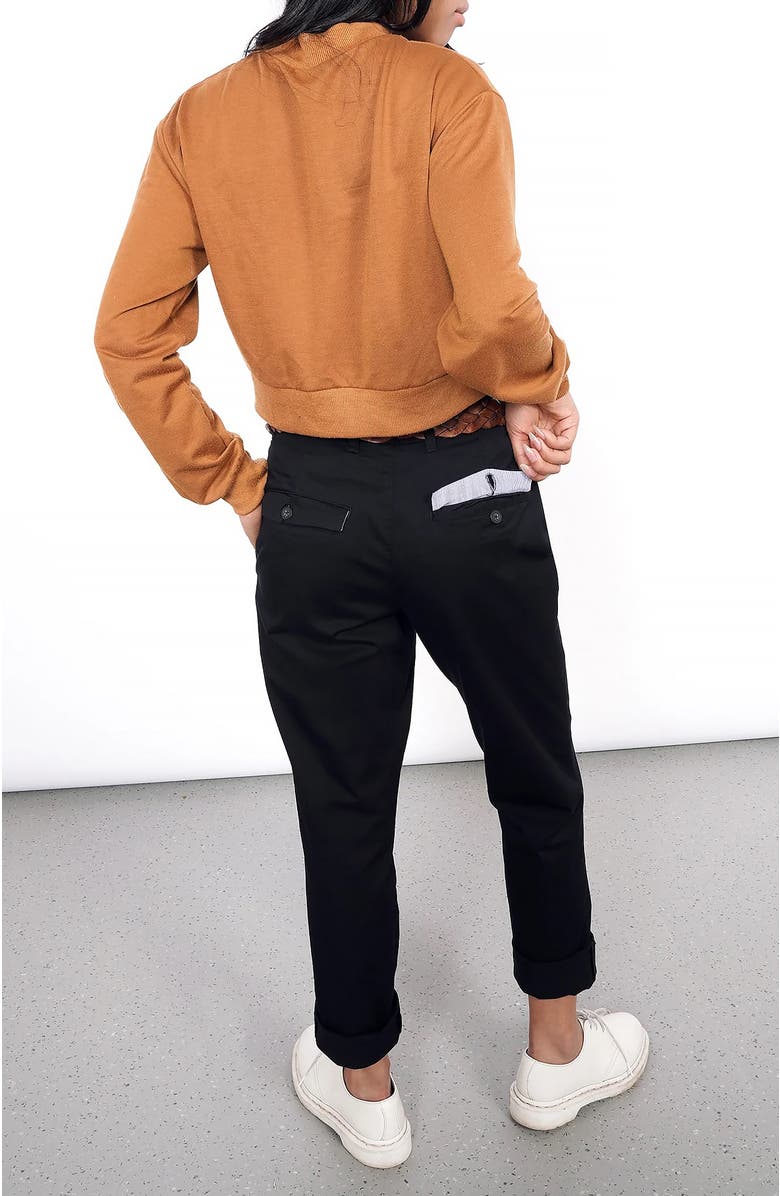 WILDFANG The Essential Trouser, Alternate, color, Black