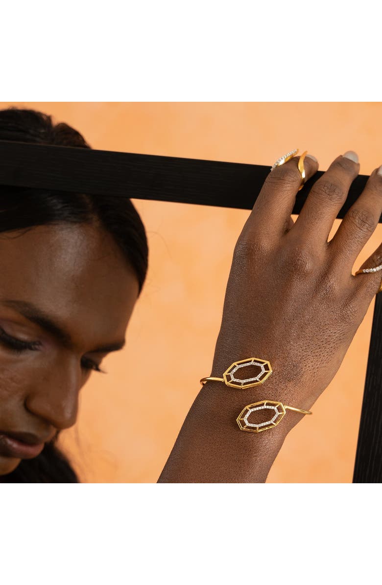 Dhwani Bansal SYRA BRACELET, Alternate, color, Gold Plated