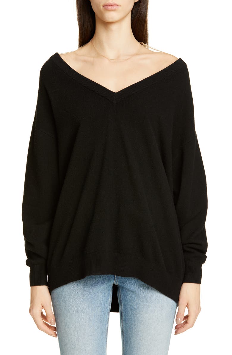 Alexander Wang Illusion Neck Sweater, Main, color,